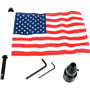 Extended Style Luggage Rack 5/8 in. Flag Mount w/6x9 in. Flag
