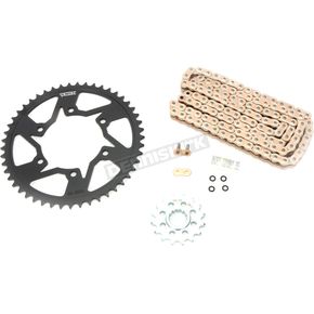 Gold HFRS Hyper Fast 520 Chain and Sprocket Kit