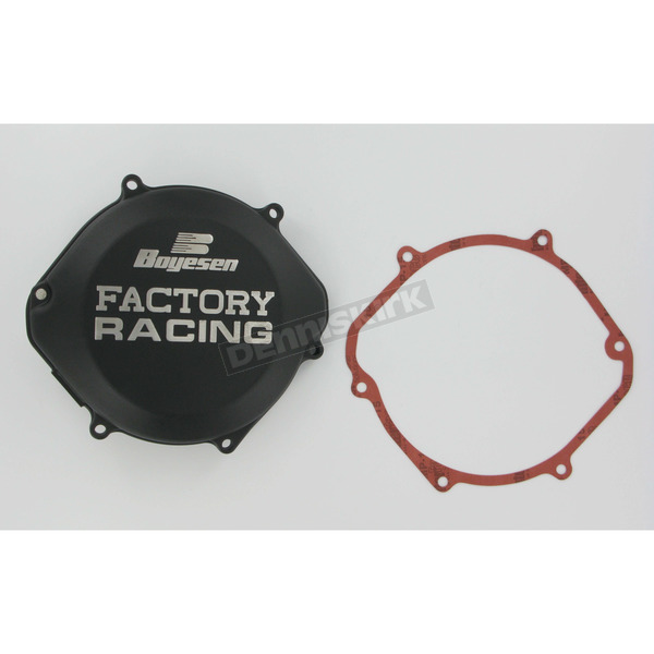 Factory Racing Black Clutch Cover 