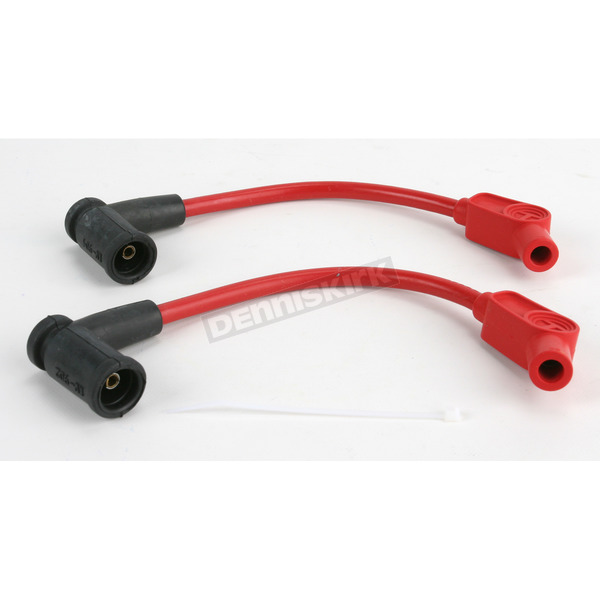 8mm Red Colored Plug Wires