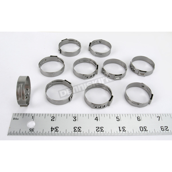 29.9-33.1mm Stepless Hose Clamps