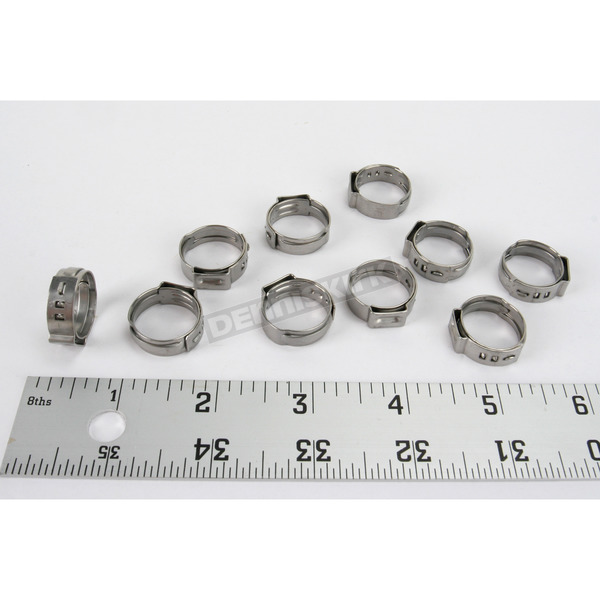 14.8-18.0mm Stepless Hose Clamps