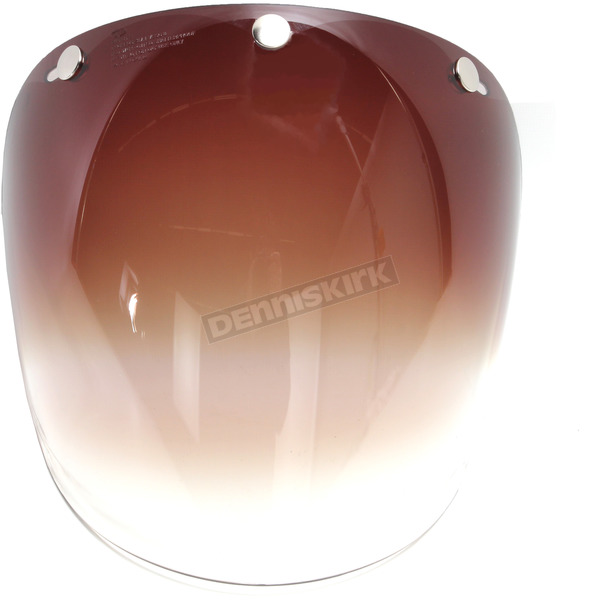 Gradient Amber Retro 3 Snap Fixed Shield