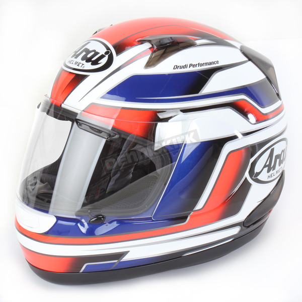 Red/White/Blue RX-Q Electric Tri Color Helmet
