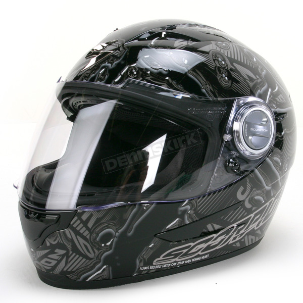 Black/Gray EXO-500 Crude Helmet