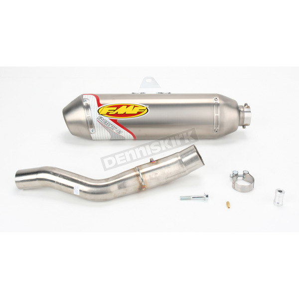 Factory 4.1 Natural Titanium Slip-On w/Stainless Midpipe