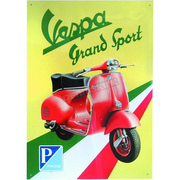 Vespa Grand Sport Sign