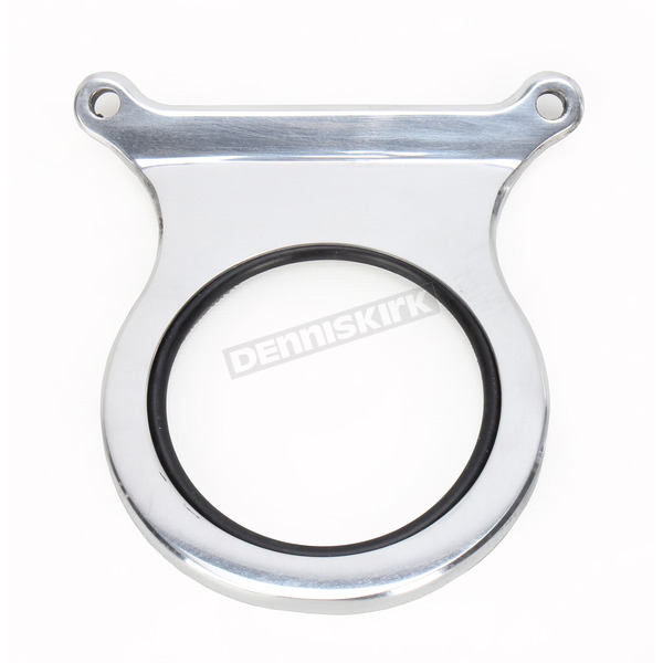 Polished Single Gauge Mount for 3 3/8 in. Speedometers 