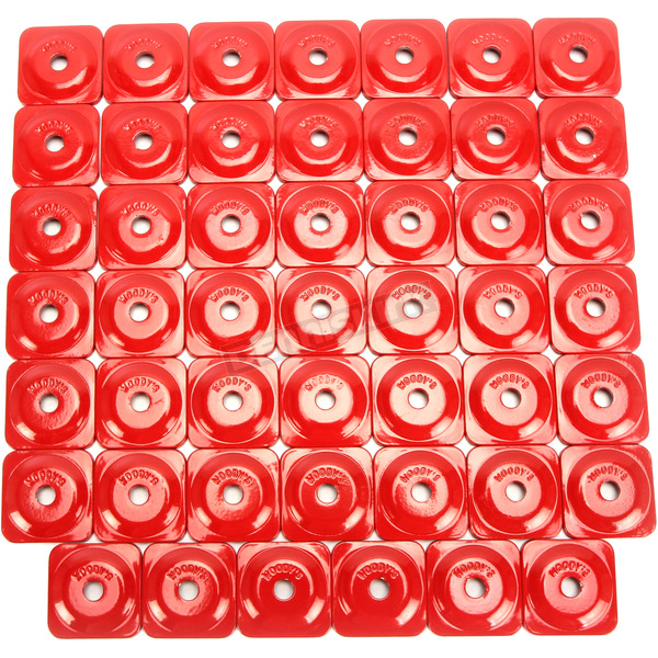 Red Square Grand Digger Support Plates  (48/pkg)
