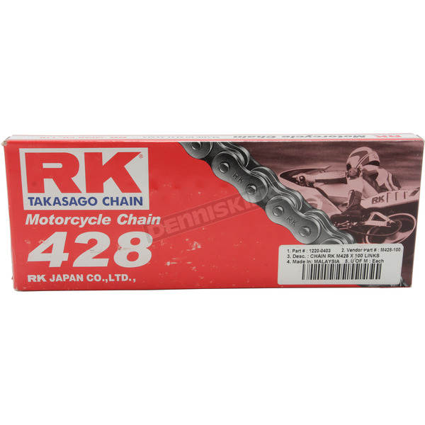 Natural 428 RKM Standard Drive Chain