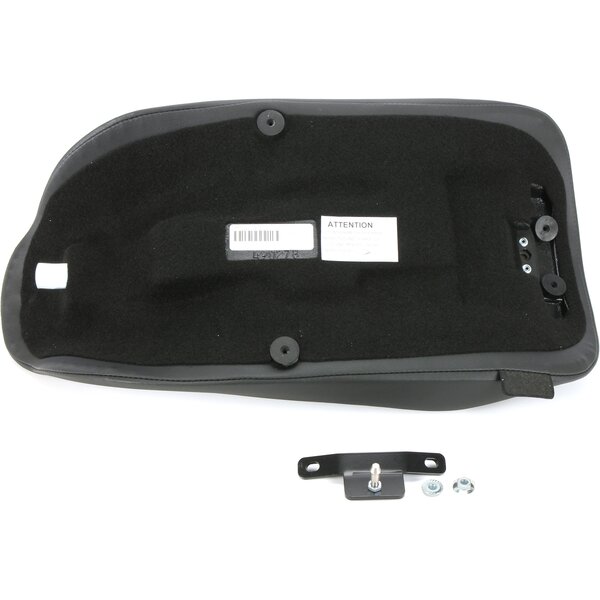 Black Low Profile Double Diamond Stitch Solo Seat w/Black Thread 600pix