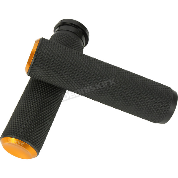Gold Anodized Knurled Grips