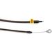 Black Vinyl Coated Clutch Cable for Use w/12 in. to 14 in. Ape Hangers