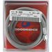 Stainless Universal Brake Line w/Chrome-Plated Ends 