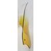 12 in. Gradient Yellow Batwing  Windshield for Batwing Fairing