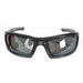 Smoke Steel Blue WX Echo Sunglasses w/Silver Flash Lens