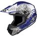 Blue/White CL-X6 Kosmos Helmet