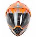 Safety Orange Multi FX39DS Dual Sport Helmet
