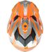 Safety Orange Multi FX39DS Dual Sport Helmet