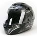 Black/Silver Storm CS-R 2 Helmet