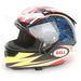 Blue/Red/Yellow Airtrix Laguna Star Carbon Helmet - Convertible To Snow