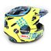 Yellow/Teal/Black Moto-9 Unit Existance Carbon Helmet