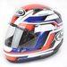 Red/White/Blue RX-Q Electric Tri Color Helmet