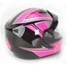Pink/Black CS-R2SN MC-8 Seca Helmet with Framed Dual Lens Shield