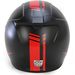 Black/Red CL-17 MC-1F Streamline Helmet