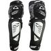 Youth Black/White 3DF Hybrid EXT Knee and Shin Guards