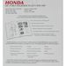 Honda Repair Manual