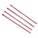 Red 8in. Stainless Steel Tie Wraps