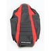 Red Pleated Extreme Gripper Seat Cover