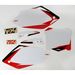 Pre-Cut White Graphic Number Plate Kit