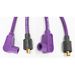 Purple 8mm Pro Spark Plug Wires w/90 Degree Boot