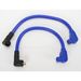 Blue 409 Pro Race Wires w/90 Degree Boot