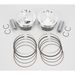 High-Performance Forged Piston Kit - 3.885 in. Bore/10.5:1 Ratio