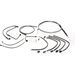 Black Pearl Designer Series Handlebar Installation Kit for use w/18 in.-20 in. Ape Hangers w/ABS