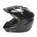Black GM-11S Snow Sport Snowmobile Helmet w/Dual Lens Shield