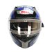 Blue/Titanium/Black Qualifier Machine Snow Helmet w/Electric Shield 