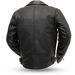 Black The Enforcer Leather Jacket