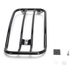 Gloss Black 7 in. Solo Luggage Rack - MWL-802-04A
