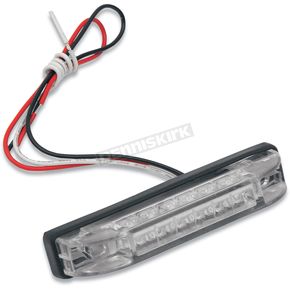 Rectangle Red Trailer LED Brite Lites w/Clear Lens