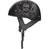 Flat Black/Silver GM65 Naked Tormentor Half Helmet