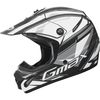 Matte Black/White/Silver GM 46.2 Traxxion Helmet