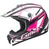 Black/Pink/White GM46.2 Traxxion Helmet