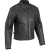 Womens Race Vented Leather Jacket