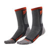 Steel/Orange Dual Sport Socks