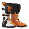 White/Orange Blitz CE Boots
