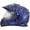 Blue FX-39S Dazzle Helmet
